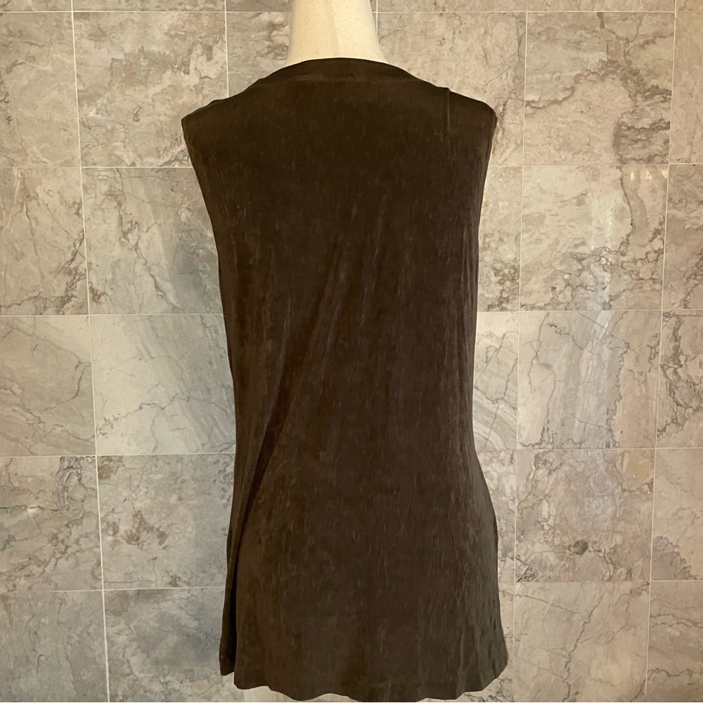 Chico’s Private Edition Button Up Sleeveless Top - Picture 6 of 8